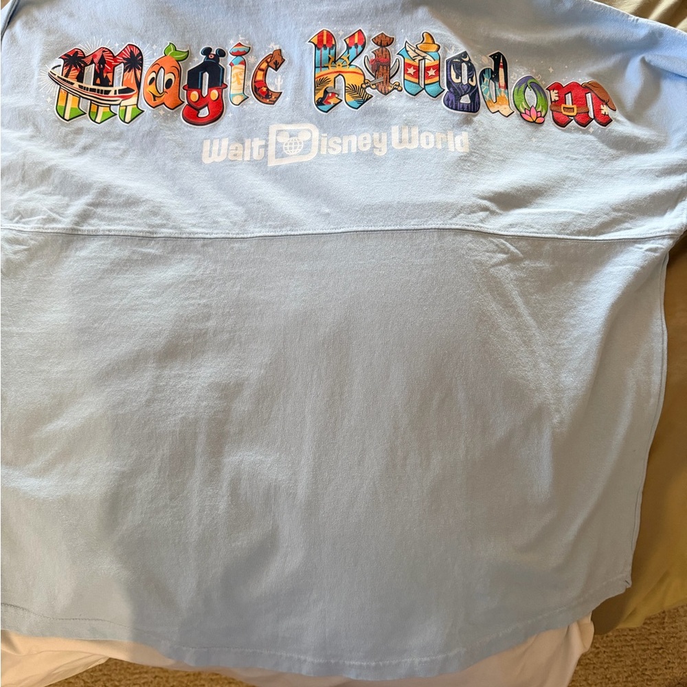Disney Magic Kingdom Light Blue Spirit Jersey